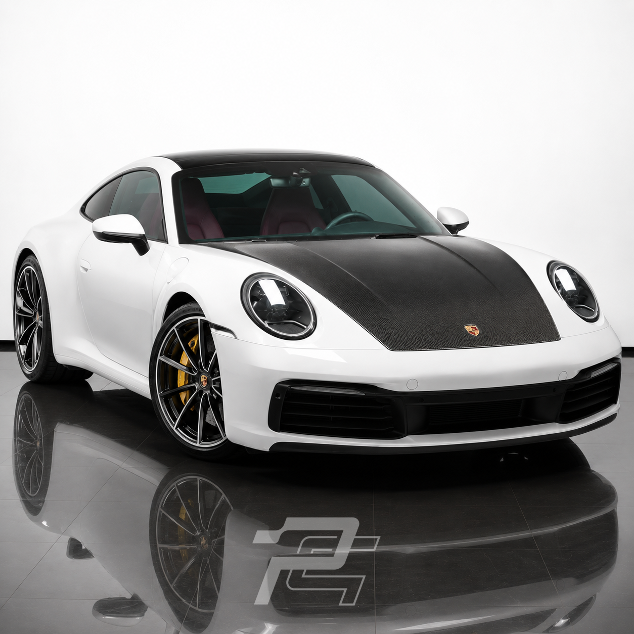OEM Style Dry Carbon Fiber Front Hood - Porsche 992 911 Carrera / Targa