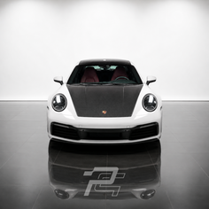 OEM Style Dry Carbon Fiber Front Hood - Porsche 992 911 Carrera / Targa