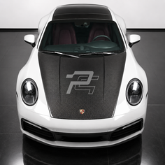 OEM Style Dry Carbon Fiber Front Hood - Porsche 992 911 Carrera / Targa