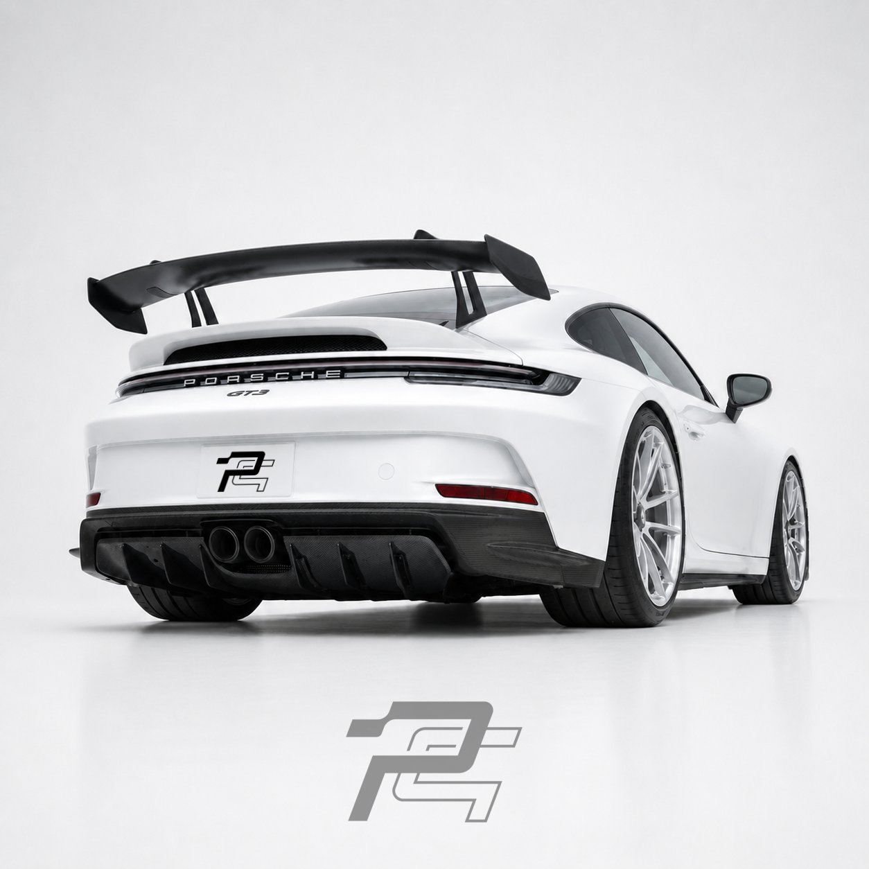 Dry Carbon Fiber Lower Rear Diffuser – Porsche 992.1 911 GT3 / GT3 RS