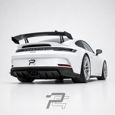 Dry Carbon Fiber Lower Rear Diffuser – Porsche 992.1 911 GT3 / GT3 RS