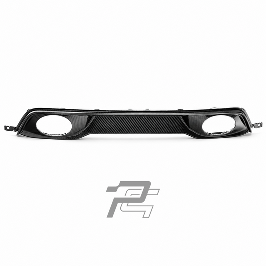Dry Carbon Fiber Rear Diffuser - Porsche 992.2 911 Carrera / Targa Sport Design