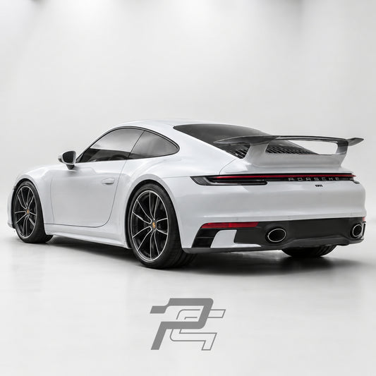 SD Aero Style Carbon Fiber Rear Wing Spoiler – Porsche 911 992 Carrera / Targa