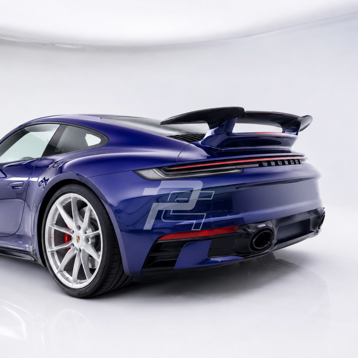 SD Aero Style Carbon Fiber Rear Wing Spoiler – Porsche 911 992 Carrera / Targa