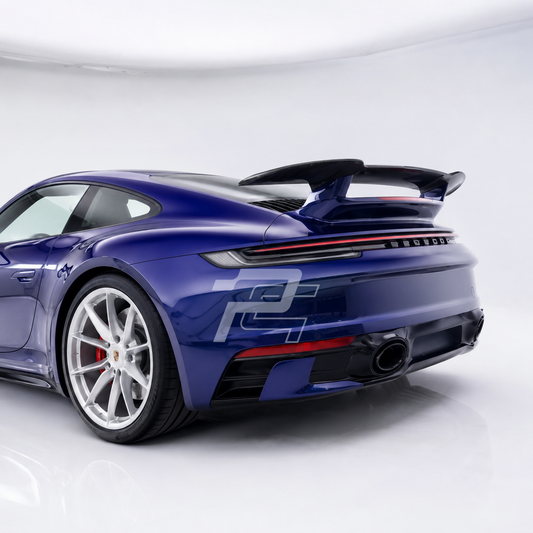 SD Aero Style Carbon Fiber Rear Wing Spoiler – Porsche 911 992 Carrera / Targa