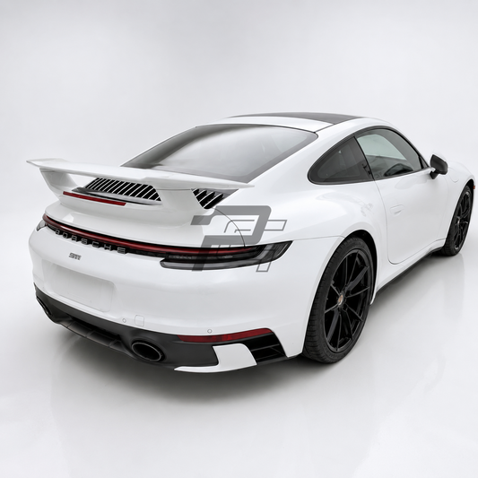 SD Aero Style Carbon Fiber Rear Wing Spoiler – Porsche 911 992 Carrera / Targa