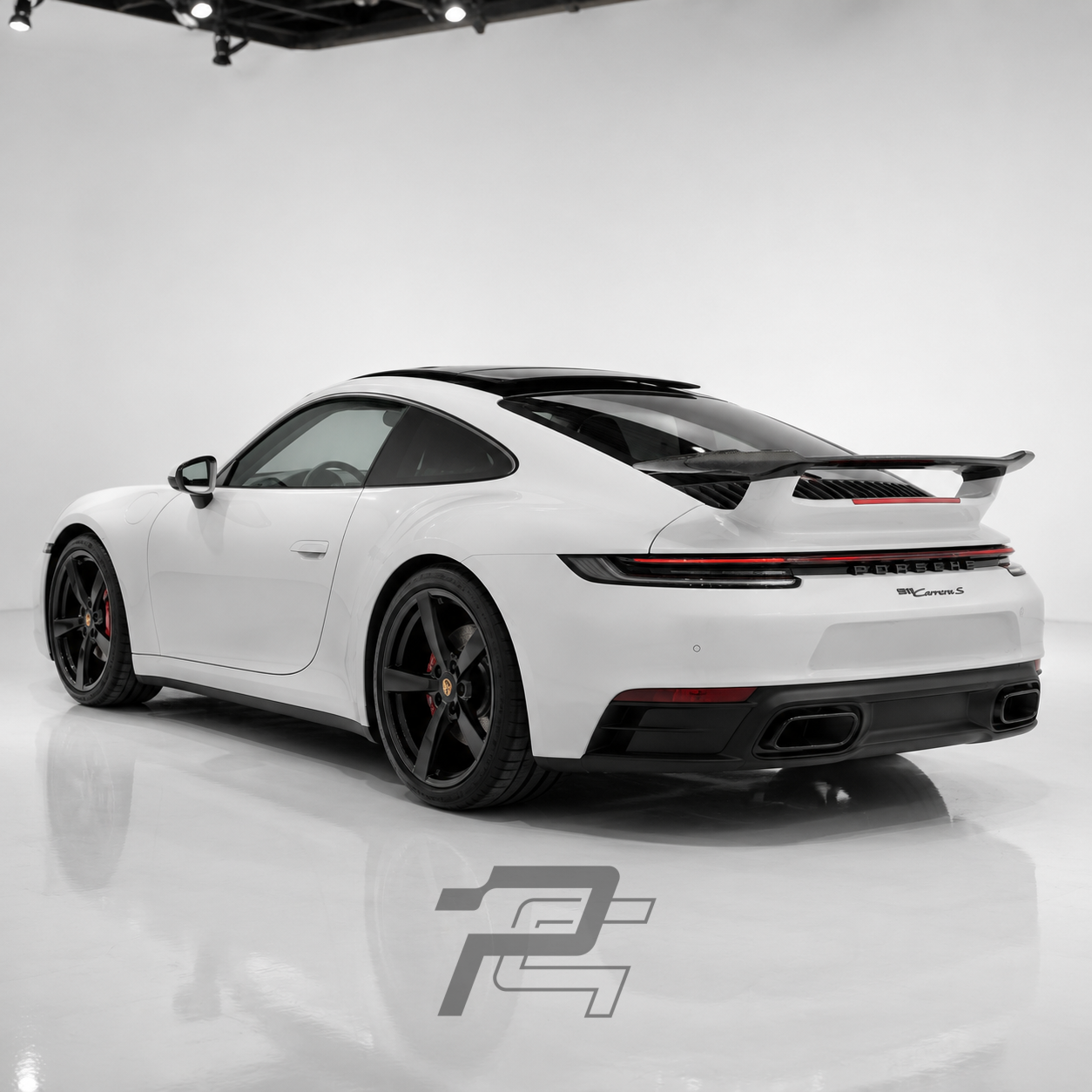 SD Aero Style Carbon Fiber Rear Wing Spoiler – Porsche 911 992 Carrera / Targa