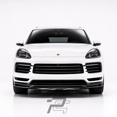 TA Style Dry Carbon Fiber Front Lip – Porsche Cayenne 9YA.1 / 9YB.1 2019–2023 Non-Sport Design