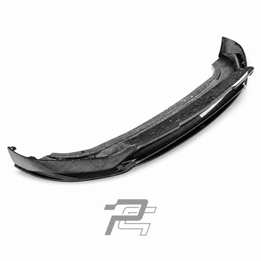 TA Style Dry Carbon Fiber Front Lip – Porsche Cayenne 9YA.1 / 9YB.1 2019–2023 Non-Sport Design