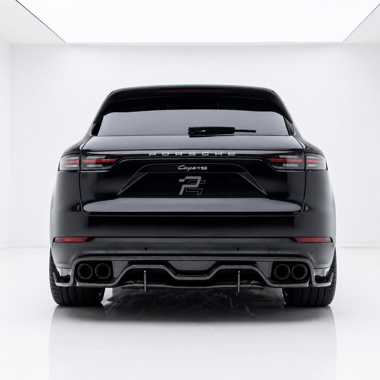 TA Style Dry Carbon Fiber Rear Diffuser – Porsche Cayenne 9YA / Coupe 9YB 2019-Present