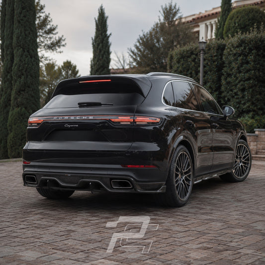 TA Style Dry Carbon Fiber Side Skirt – Porsche Cayenne 9YA / Coupe 9YB 2019-Present