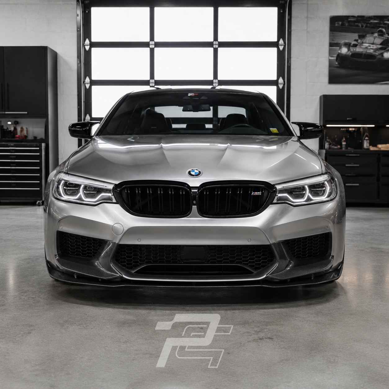 MAN Style Dry Carbon Fiber Front Lip - BMW M5 F90 Pre-LCI