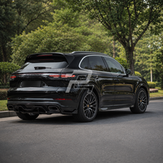 TA Style Dry Carbon Fiber Side Skirt – Porsche Cayenne 9YA / Coupe 9YB 2019-Present