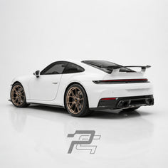 Dry Carbon Fiber Rear Diffuser - Porsche 992.2 911 Carrera / Targa Sport Design