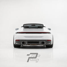 Dry Carbon Fiber Rear Diffuser - Porsche 992.2 911 Carrera / Targa Sport Design