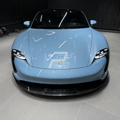 OD Style Dry Carbon Fiber Front Lip - Porsche Taycan 9J1