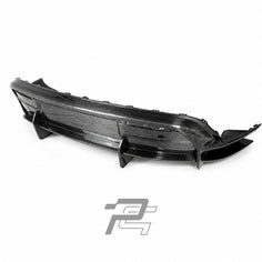 OD Style Dry Carbon Fiber Rear Diffuser - Porsche Taycan 9J1