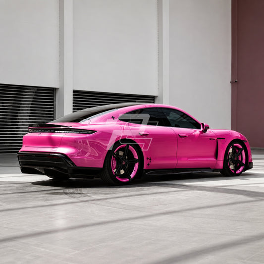 OD Style Dry Carbon Fiber Rear Spoiler - Porsche Taycan 9J1