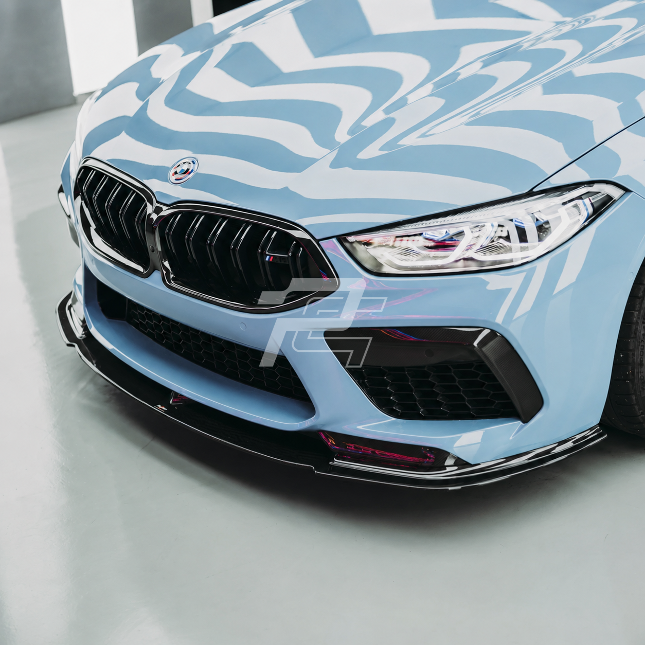 BC Style Carbon Fiber Front Lip - BMW M8 F91 & F92 & F93