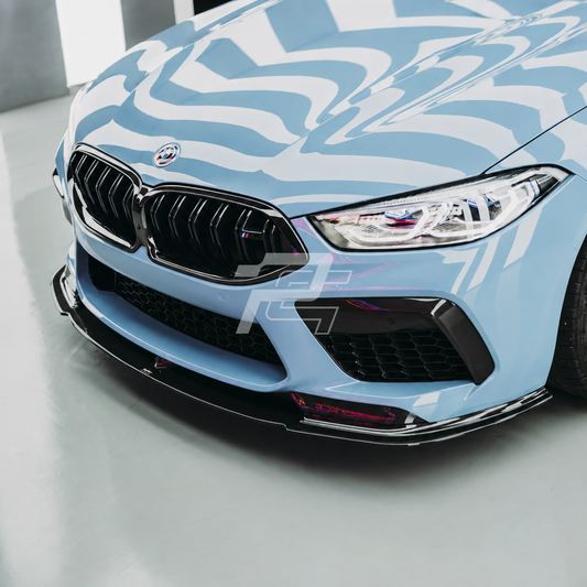 BC Style Carbon Fiber Front Lip - BMW M8 F91 & F92 & F93