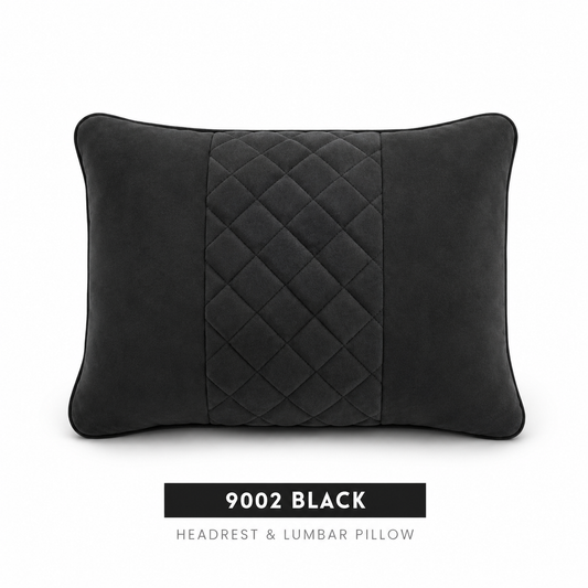 Signature Italian Alcantara Lumbar Support Cushion