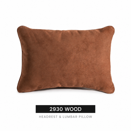 Signature Italian Alcantara Lumbar Support Cushion