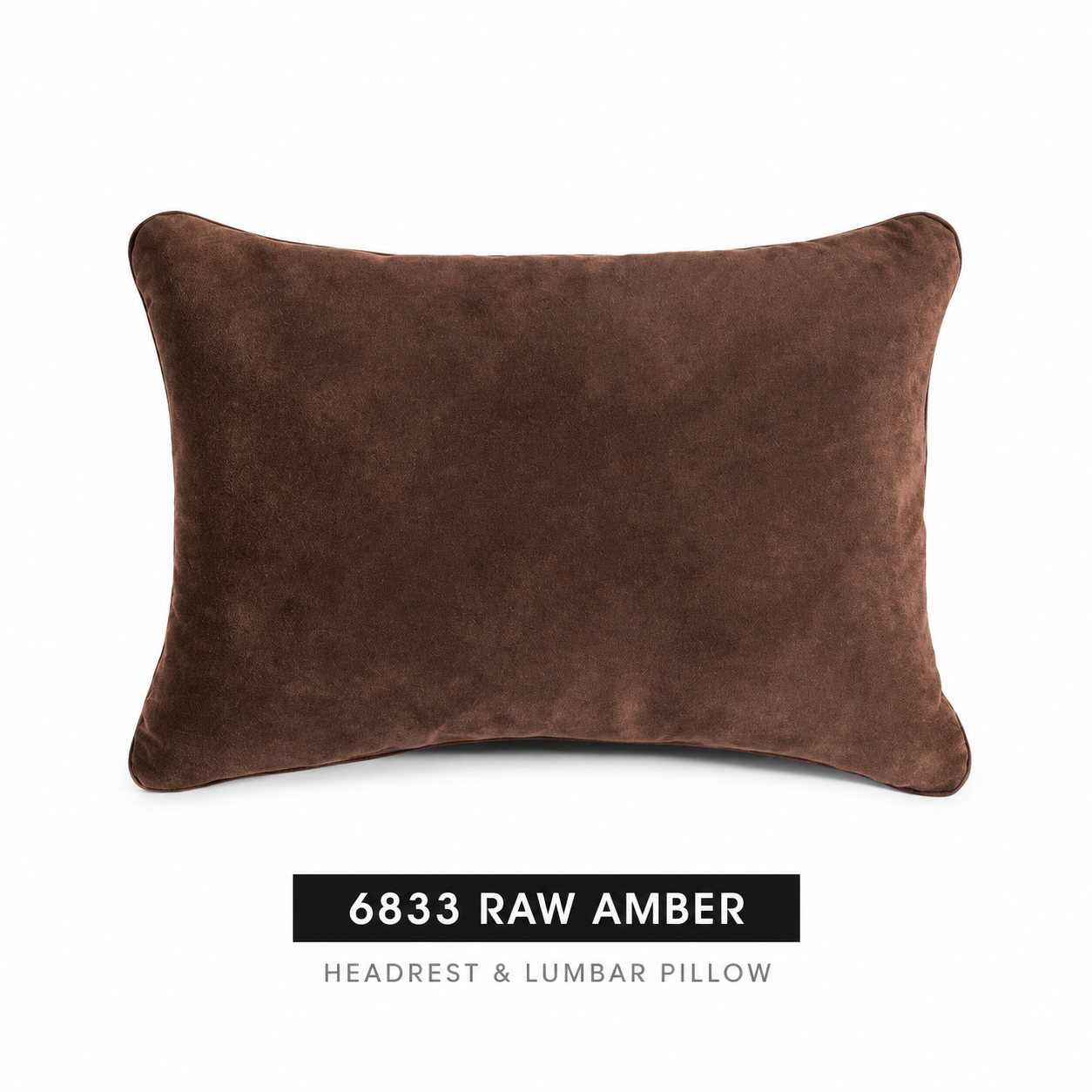 Signature Italian Alcantara Lumbar Support Cushion