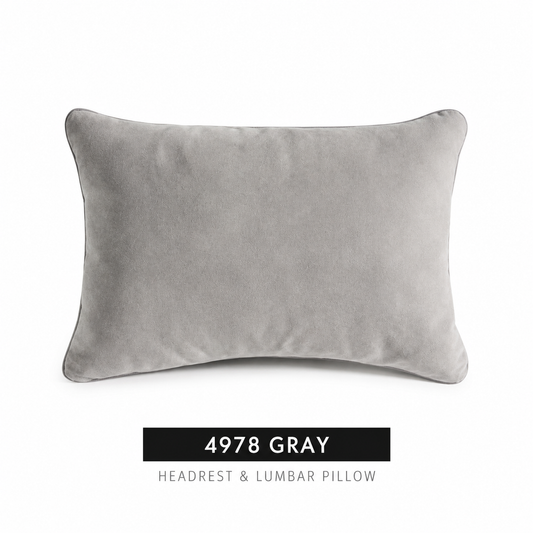 Signature Italian Alcantara Lumbar Support Cushion