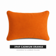 Signature Italian Alcantara Lumbar Support Cushion