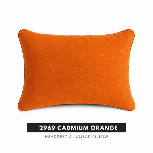 Signature Italian Alcantara Lumbar Support Cushion