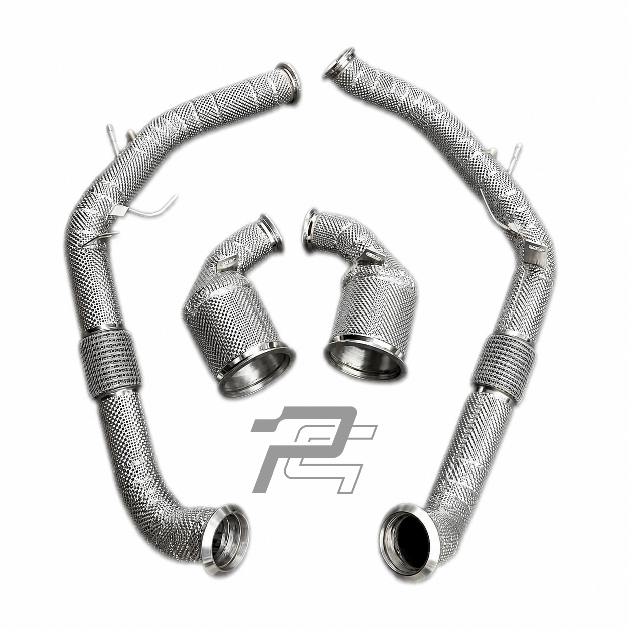 EA839 High-Flow Downpipes – Porsche Panamera 976 2.9T V6