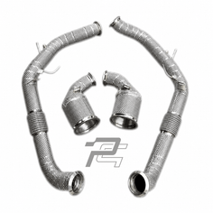 EA839 High-Flow Downpipes – Porsche Panamera 976 2.9T V6