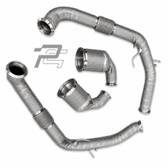 EA839 High-Flow Downpipes – Porsche Panamera 976 2.9T V6