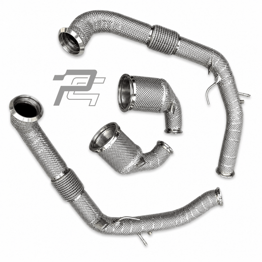 EA839 High-Flow Downpipes – Porsche Panamera 971 2.9T V6