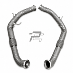 EA839 High-Flow Downpipes – Porsche Panamera 976 2.9T V6