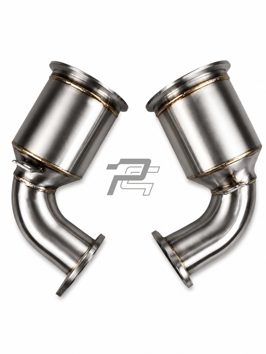 EA839 High-Flow Downpipes – Porsche Panamera 971 2.9T V6