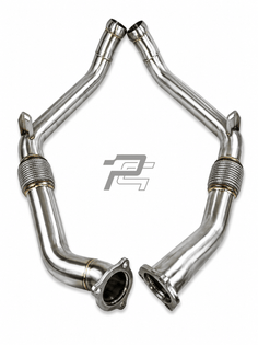 EA839 High-Flow Downpipes – Porsche Panamera 976 2.9T V6