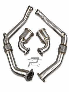 EA839 High-Flow Downpipes – Porsche Panamera 976 2.9T V6
