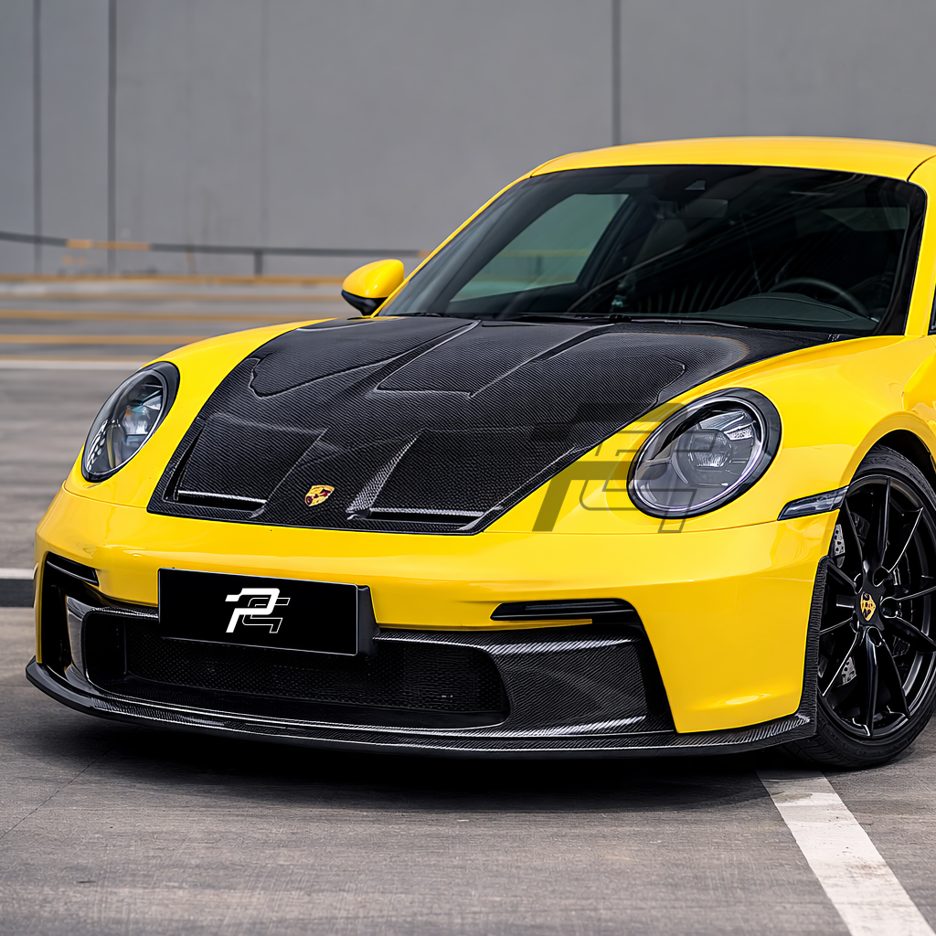 Dry Carbon Fiber Front Bumper Grille – Porsche 992.1 GT3 & GT3RS