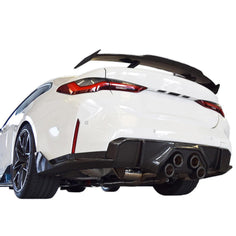 MP Exhaust Style Carbon Fiber Rear Diffuser - BMW M3 G80/G81 & M4 G82/G83