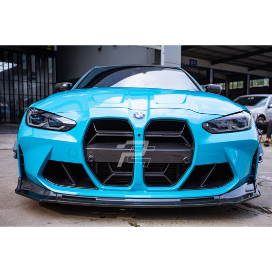 V Style Dry Carbon Fiber Front Lip - BMW M3 G80/G81 & M4 G82/G83