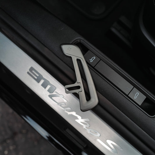 Porsche GT3RS Weissach Package Style Aluminum Paddles - JQ Werks Clubsport Magnetic Paddle Shifters