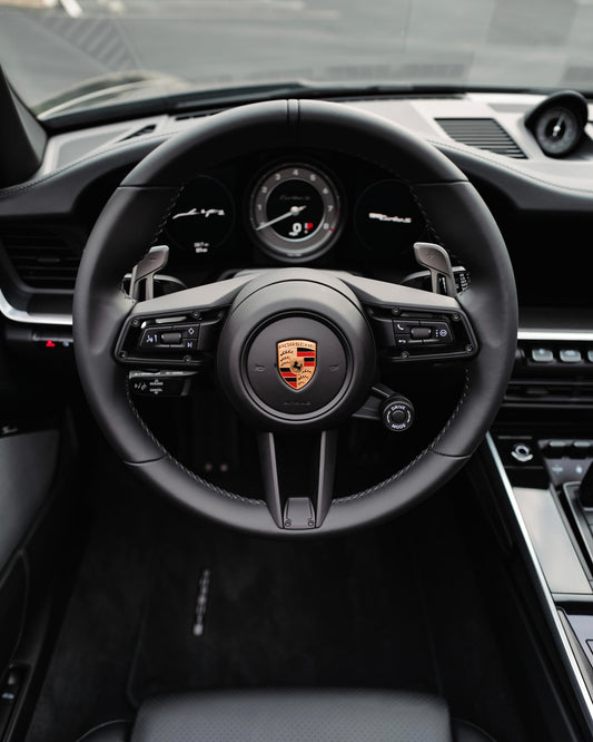 Porsche - GT3 RS Weissach Package Style Aluminum Paddles For JQ Werks Madtrace® Clubsport Magnetic Paddle Shifters