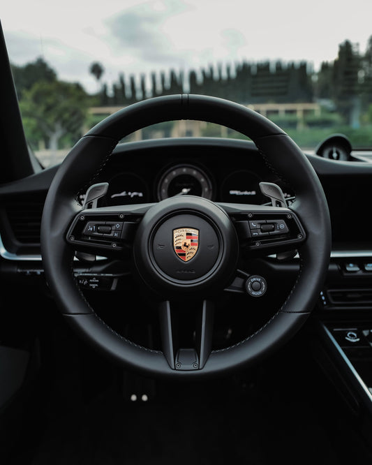 Porsche - GT3 RS Weissach Package Style Aluminum Paddles For JQ Werks Madtrace® Clubsport Magnetic Paddle Shifters