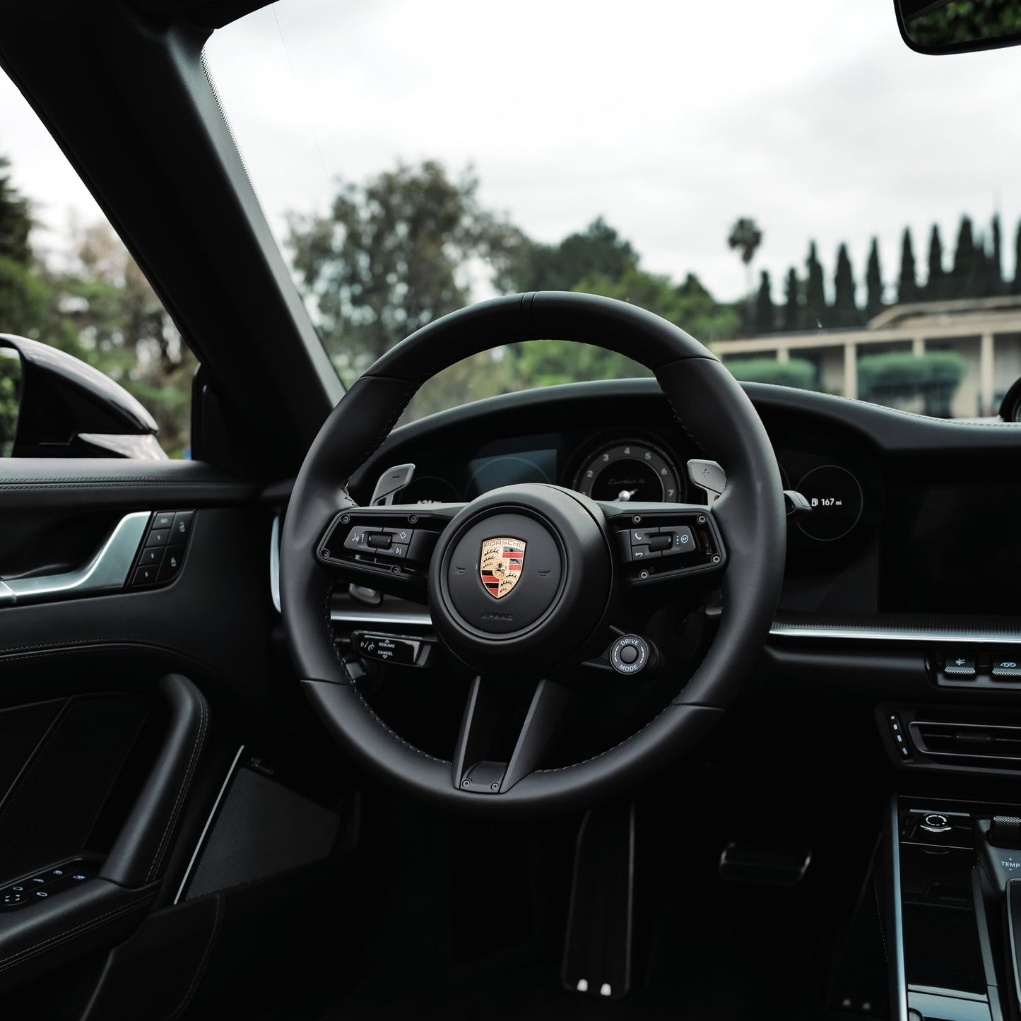Porsche GT3RS Weissach Package Style Aluminum Paddles - JQ Werks Clubsport Magnetic Paddle Shifters
