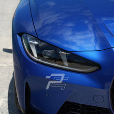 Snake Eye Yellow/White Switchable DRL LCI Facelift LED Headlights - BMW M3 G80/G81 & M4 G82/G83 & 4 Series G22/G23/G26