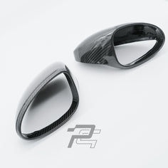 Dry Carbon Fiber Mirror Caps – Porsche 991 & 981 & 982