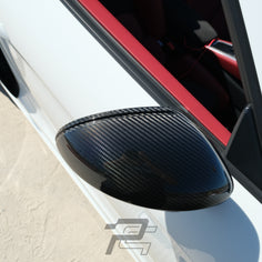 Dry Carbon Fiber Mirror Caps – Porsche 991 & 981 & 982