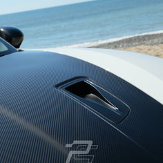 GT4 RS Style Dry Carbon Fiber Hood with NACA Duct – Porsche 981, 718 & 991