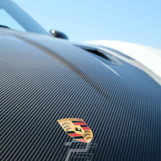 GT4 RS Style Dry Carbon Fiber Hood with NACA Duct – Porsche 981, 718 & 991